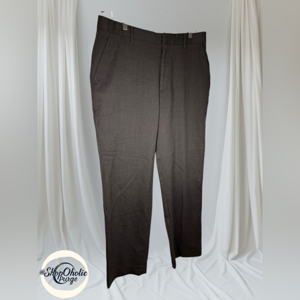 Banana Republic Mens Dress Pants 34  Wool Gray